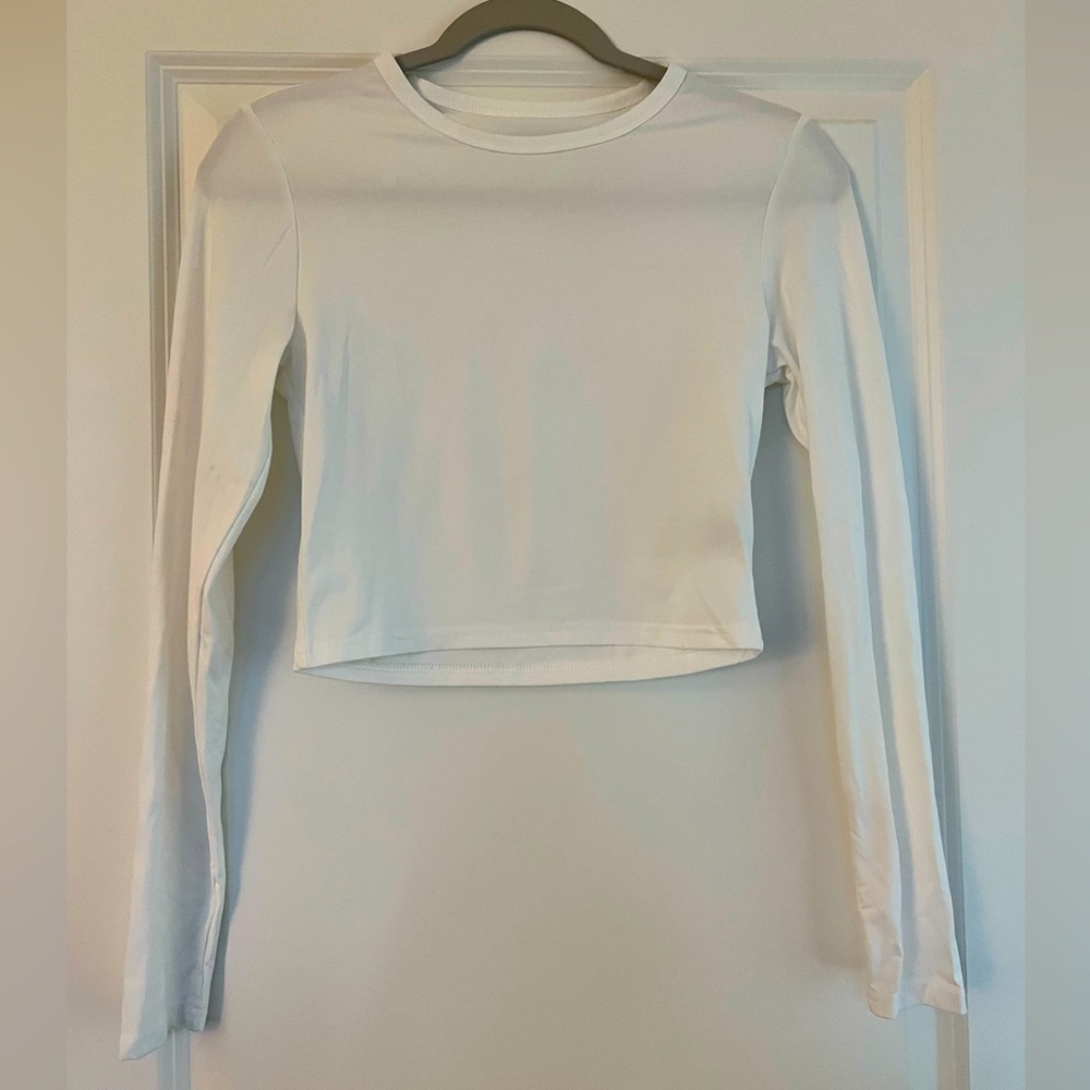 White long sleeve shirt